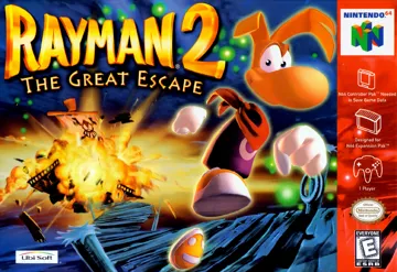 Rayman 2 - The Great Escape (USA) (En,Fr,De,Es,It) box cover front